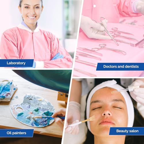 JMU 10-100 Pack Disposable Lab Coats, SMS Disposable Medical Jackets - Image 6