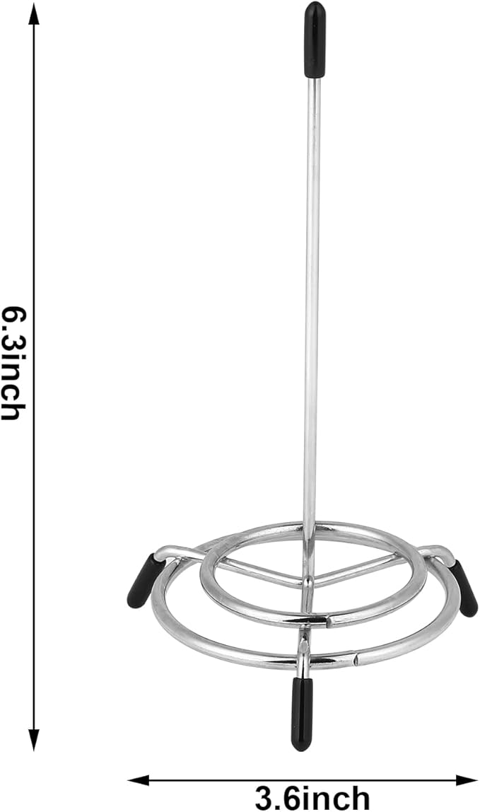 4PCS Check Spindle, Receipt Holder Spike, Stainless Steel Bill Fork, Memo - Image 4