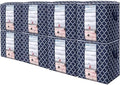 Storage Bags 8 Pack 100L Clothes Organization and Storage Containers by WiseLife