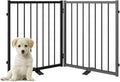 Full Metal Freestanding Dog Gate by SNUOWU