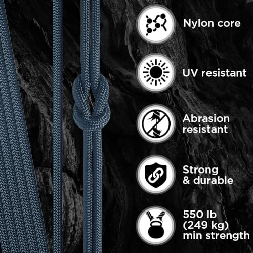 Paracord Rope 550 lb 4mm – Parachute Cord – Utility Camping Rope - Image 3