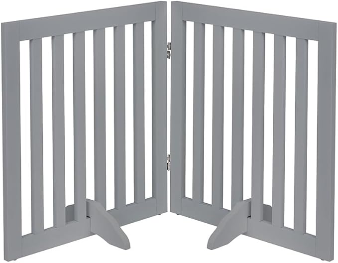 unipaws 24”H Free Standing Pet Gate by unipaws