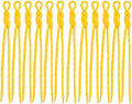 Paracord Keychain Paracord Bag Charm 12pcs Braided Nylon Rope Keychain Cord for Bag Purse Backpack Handbag by Cmidy