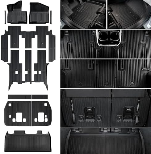 Floor Mats for Kia Carnival 2022-2026 8 Seats Gas Only by JOULARISE
