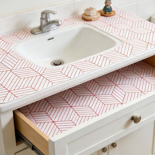Shelf Liners for Kitchen Cabinets 17in x 20FT, Non Adhesive Cabinet Liner - Image 2
