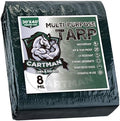 CARTMAN 30x40Ft Multipurpose Waterproof Poly Tarp Cover 8 Mil, Green by CARTMAN