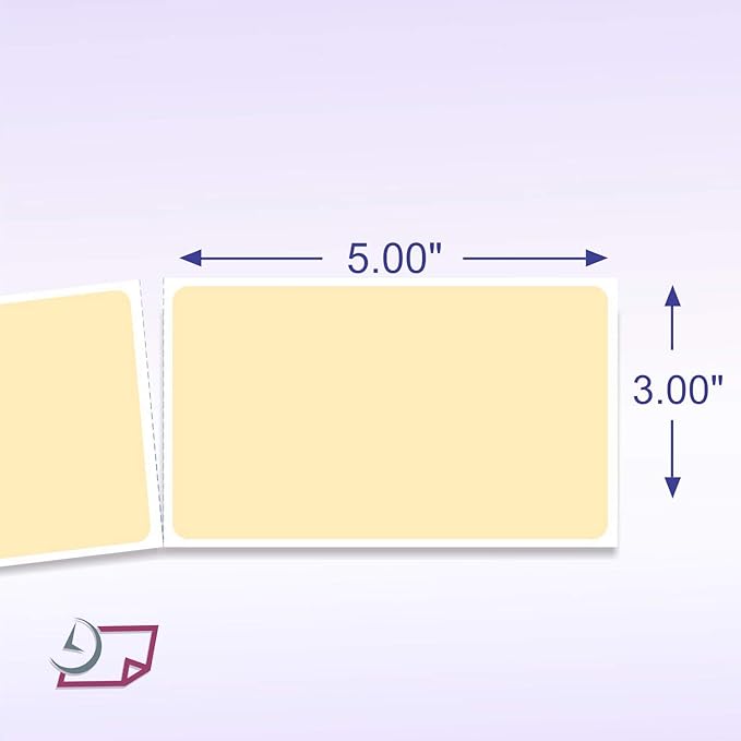 NextDayLabels 500 Rectangle Stickers - Image 2