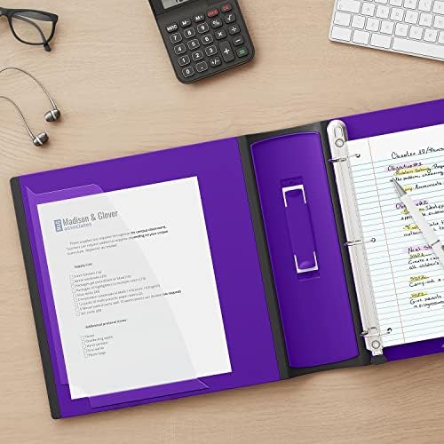 Staples Better 2-Inch 3-Ring Binder, Purple, Heavy-Duty - Image 6