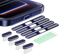 USB C Dust Plug,USB C Port Cover Type C Charging Port Plug Cover Speaker Dust Cover,Accessories for iPhone 17 Pro Max (Dark Blue for iPhone 17 Pro Max) by Goweewon