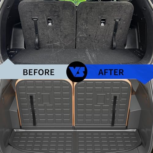 Rongtaod Cargo Mat + 2nd & 3rd Row Backrest Mats for 2021-2026 Kia Sorento - Image 2
