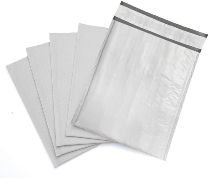 9.5x14.5 inches Poly Bubble Mailer Self Seal Shipping Envelopes 2.5 Mil 100 Pack - Image 4