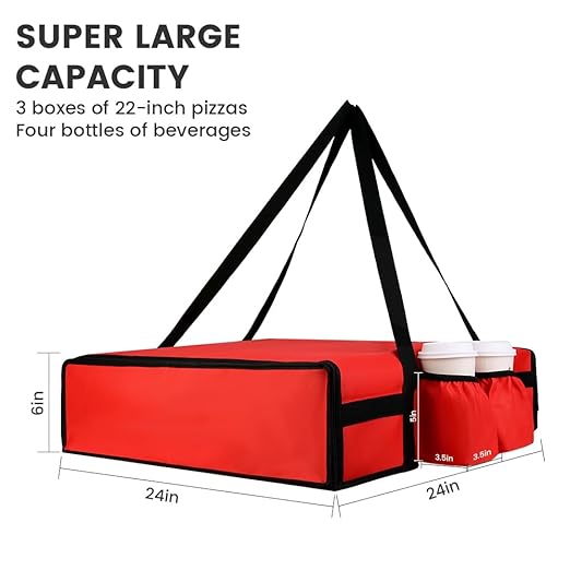 Insulated Pizza Delivery Bag - Image 2
