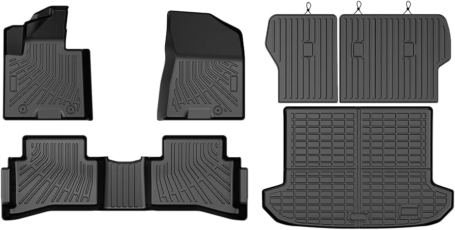Mixsuper Floor Mat & Cargo Liner for Kia S-p-o-r-t-a-g-e 2017-2022 Gas ONLY by Mixsuper