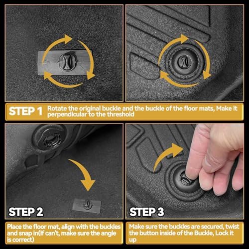 Naibeve Floor Mats for 2025-2026 Toyota Camry Hybrid/LE/SE/XLE/XSE - Image 4