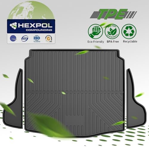 Upgrade Corolla Cross SUV Cargo Liner | Custom Fit Trunk Mat Compatible with 2022 2023 2024 2025 Toyota Corolla Cross (FWD Models Only) | All Weather TPE Cargo Mat for Corolla Cross - Image 2