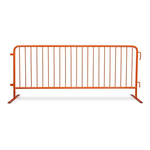 Angry Bull Barricades Heavy Duty Crowd Control Metal Interlocking Barricade by Crowd+Control+Warehouse