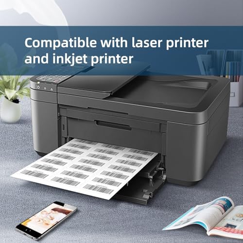 500 Sheets 15000 Pcs 30 Up Labels 1" x2-5/8 Shipping Address Labels for Laser & Inkjet Printers, Mailing Labels 30 per Sheet Return Address Stickers, 30 per Page on US Letter - Image 3