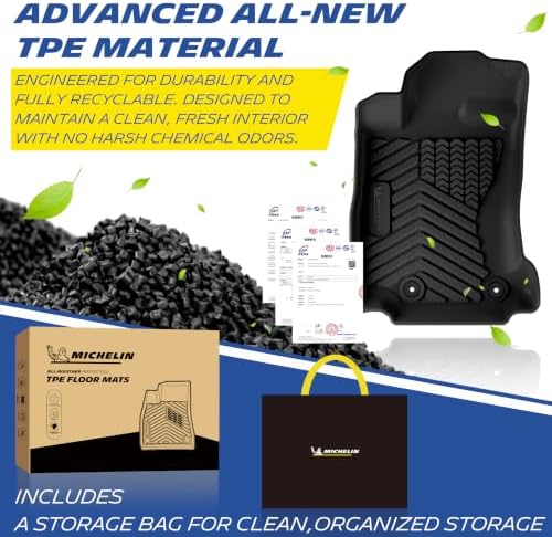 Michelin Vehicle Mats for 2020-2025 Subaru Outback & Legacy (3 Piece) - Image 7