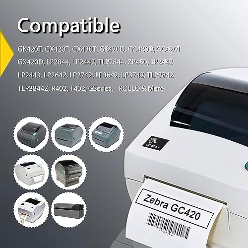 BETCKEY 2.25" x 1.25" (57 mm x 32 mm) Thermal Labels, [10 Roll/10000 Label] - Image 3