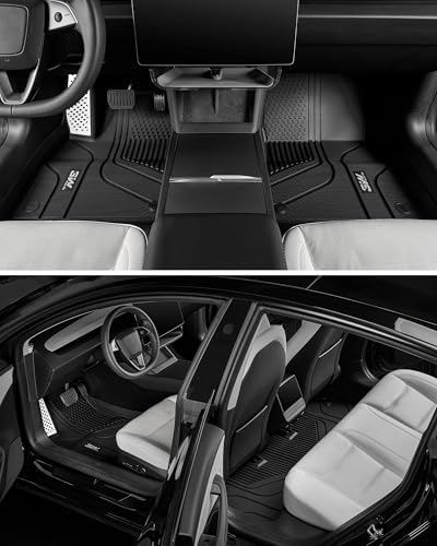 3W Floor Mats with Metal Pedal for Tesla Model 3 Highland 2024-2026 - Image 4