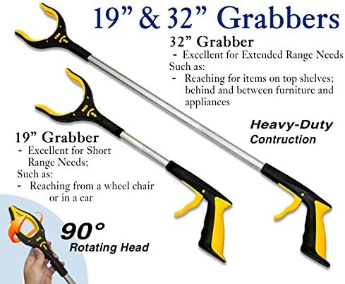 RMS Premium 7-Piece Hip & Knee Kit with Short & Long Reacher Grabbers - Image 2