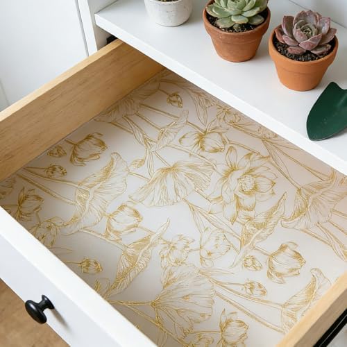 Shelf Liners for Kitchen Cabinets 17in x 30FT, Non Adhesive Cabinet Liner - Image 6