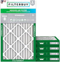 Filterbuy 16x30x2 Air Filter MERV 8 Dust & Allergy Defense (5-Pack) by Filterbuy