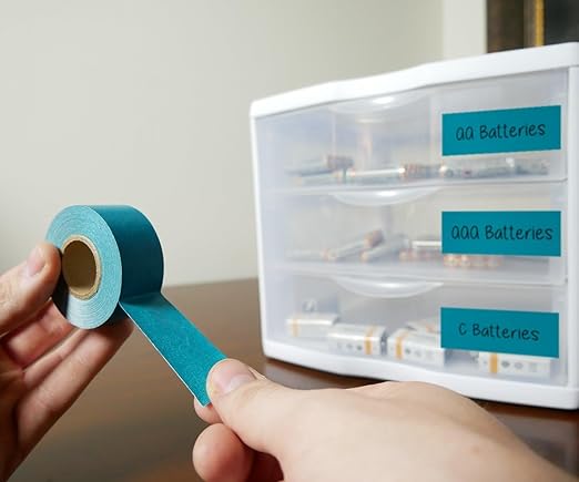 ChromaLabel 1 inch Clean Remove Color Code Labeling Tape, 500 inch Roll - Image 5
