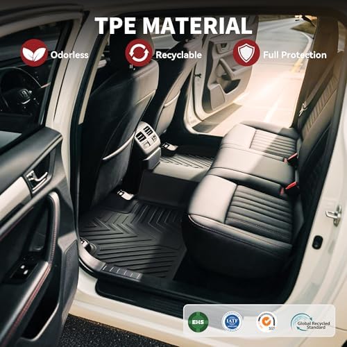 YITAMOTOR Floor Mats Fit for Honda Accord 2018-2022, All Weather Protection - Image 4