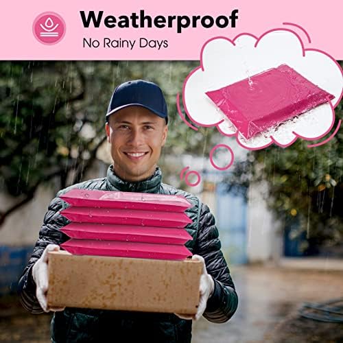 Fuxury Poly Mailers 10X13" 1000 Pack,Shipping Bags For Clothing,Hot Pink - Image 3