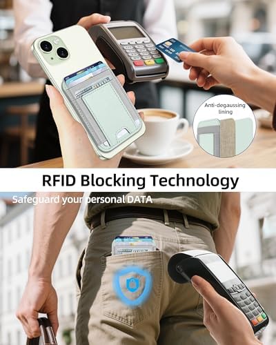 Upgraded for Magsafe Wallet, 7 Card Holder, RFID Blocking, Strongest Magnet - Image 5