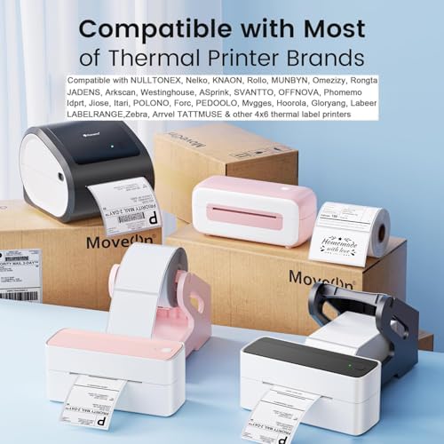 Phomemo 3x2 Thermal Labels for Shipping Label Printer 1240/Roll Waterproof - Image 5