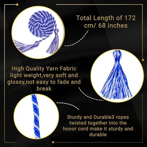 Graduation Honor Cords for Graduation 2026,National Honors Society Cords - Image 2