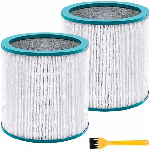2 Pack Replacement Air Purifier Filters for Dyson Tower Purifier Pure Cool Link TP01 TP02 TP03 BP01, AM11, Dyson BP01 Models, Compared to Part # 968126-03 - Premium Activated Carbon Filters by BRENSTEN