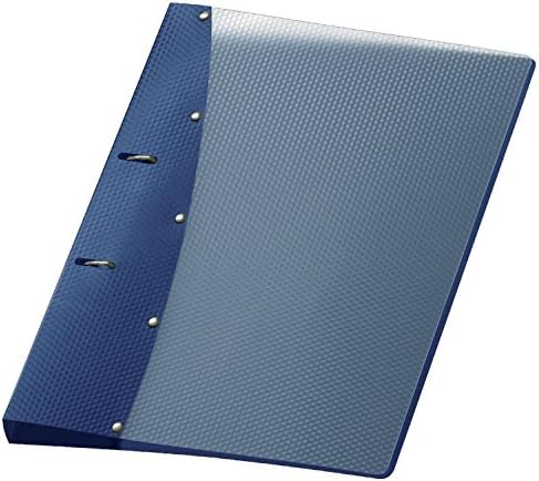 Veloflex 1141450 Diamond Ring Binder DIN 210 x 297 mm, Combi Mechanism Ring Binder A4 Blue by VELOFLEX