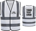 AYKRM 12 colour High visibility viz vest hi vis viz reflective work by AYKRM