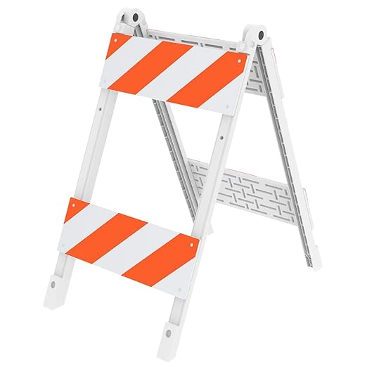 Type II Foldable Traffic Barricade, 1 Pack by OranclUS