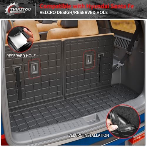 Floor Mats for 2024 2025 2026 Hyundai Santa Fe Gas & Hybrid - Image 6