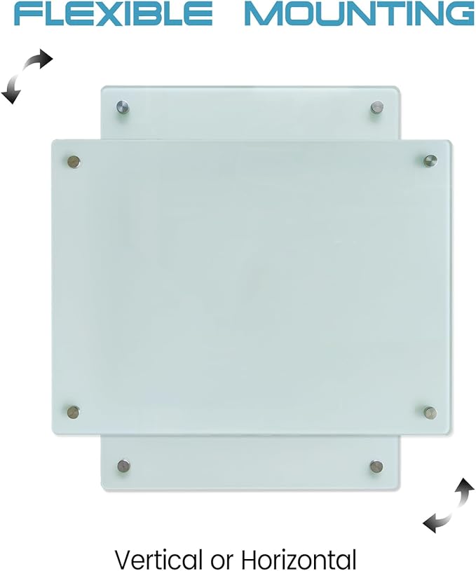 Magnetic Glass Dry Erase White Board Whiteboard Glass Writeboard 40"x60" - Image 8