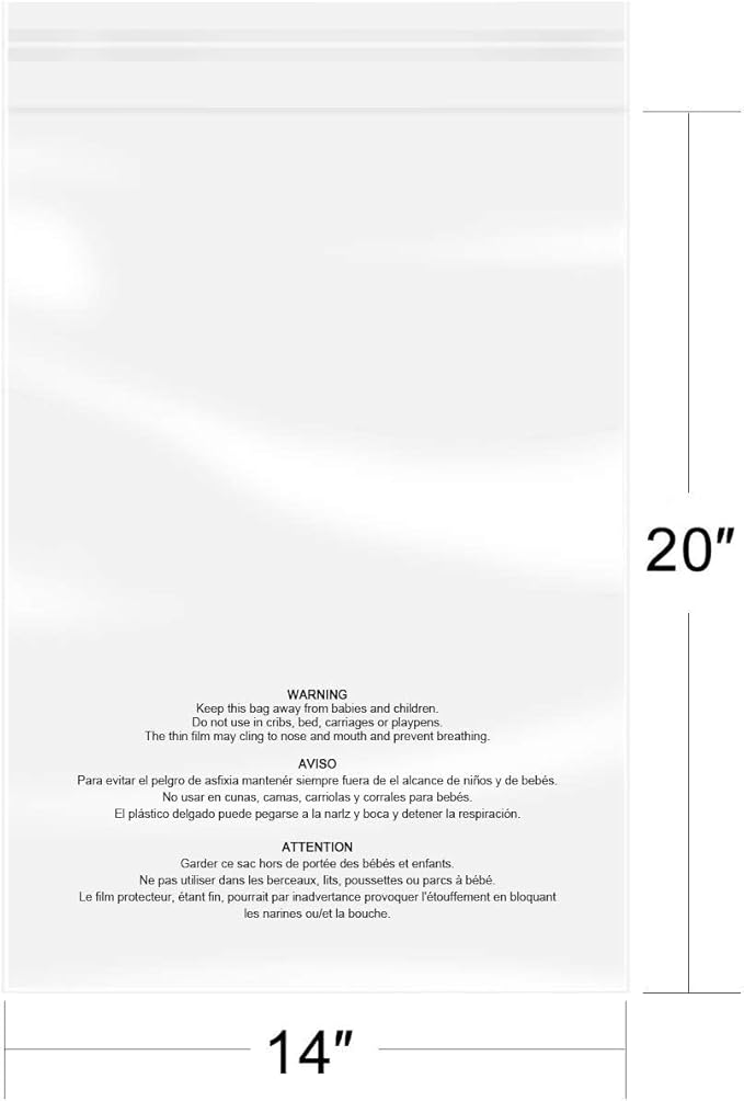 iMailer - 200 Pcs - 14" x 20" Poly Bags - Image 2