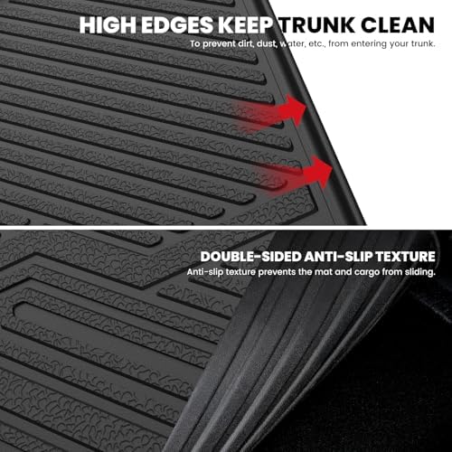 LASFIT Cargo Mat with Backrest Mat for Honda Passport 2026 - Image 6