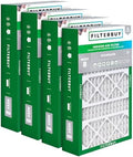 Filterbuy 15.75x27.63x3.5 Air Filter MERV 8 Dust & Allergy Defense (4-Pack) by Filterbuy