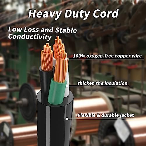 22+6+6+6+6 FT 1 to 4 Splitter Outdoor Extension Cord with Multiple Outlets - Image 2