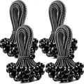 100 Pack Ball Bungee Cords 9 Inch, Heavy Duty Bungee Cord with Balls Canopy Tarp Tie Downs Bungee Balls for Camping, Shelter,Cargo,Tent Poles UV Resistant by Unknown