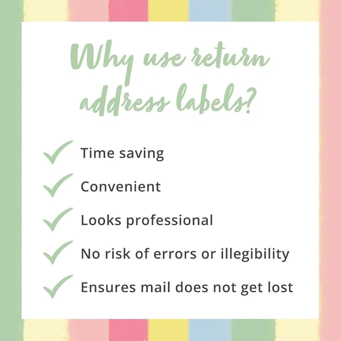 Dotty About Paper Personalized Return Address Labels - Image 6