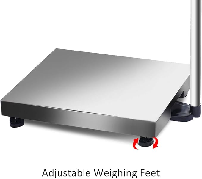 Giantex 660lbs Weight Computing Digital Scale Floor Platform Scale Postal Scale - Image 8