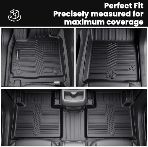 AUXKO Floor Mats Cargo+Backrest Mat for Kia Telluride 2027 Gas Not Hybrid - Image 6