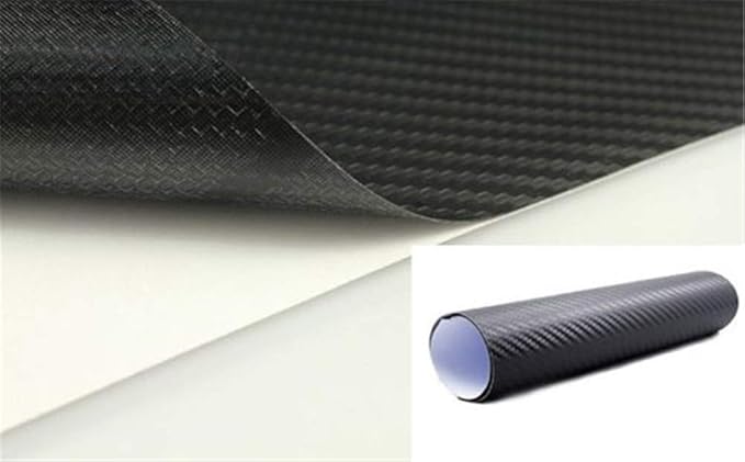 3D Carbon Fiber Film Twill Weave Vinyl Sheet Roll Wrap - Image 5