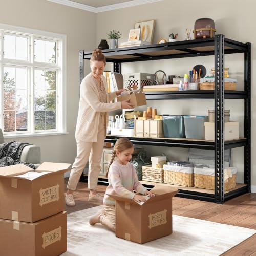 ROOMFAVE 48" W Garage Shelving 2200LBS, 4-Tier Storage Shelves - Image 5