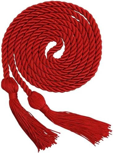 GraduationMall Graduation Honor Cord 68" Red by GraduationMall%C2%AE